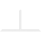 Ekena Millwork Portland Architectural Grade PVC Gable Bracket, 84"W x 45 1/2"H x 4"D x 4"F, 13/12 Pitch GBP084X46X0404POR00 - alternate 3